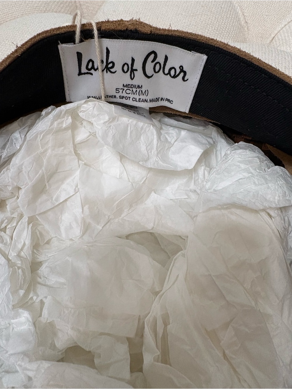 Lack Of Color Unisex Lola Paperboy Suede Hat - Picture 9 of 9